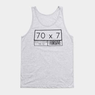 Forgive 70 times 7 Tank Top